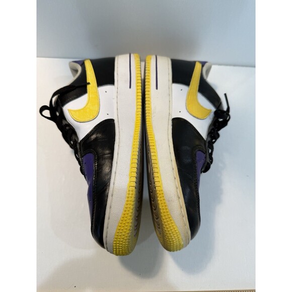 Nike Air Force Mens Custom Sneakers Men\'s Lakers Colors Purple Yellow Sz 9.5 main image 10
